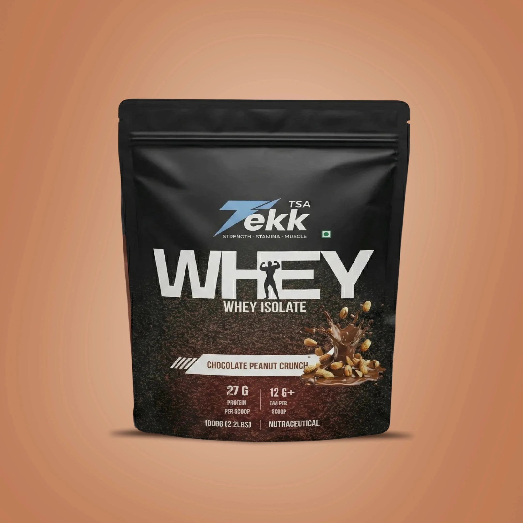 Chocolate Peanut Butter Crunch Whey Protein Isolate (1Kg)
