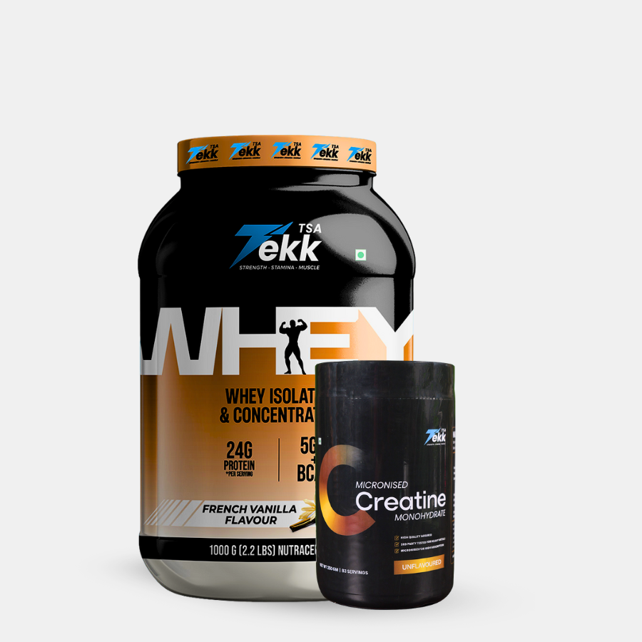 Reset Strength Stack - TSA Tekk Whey Vanilla + Creatine