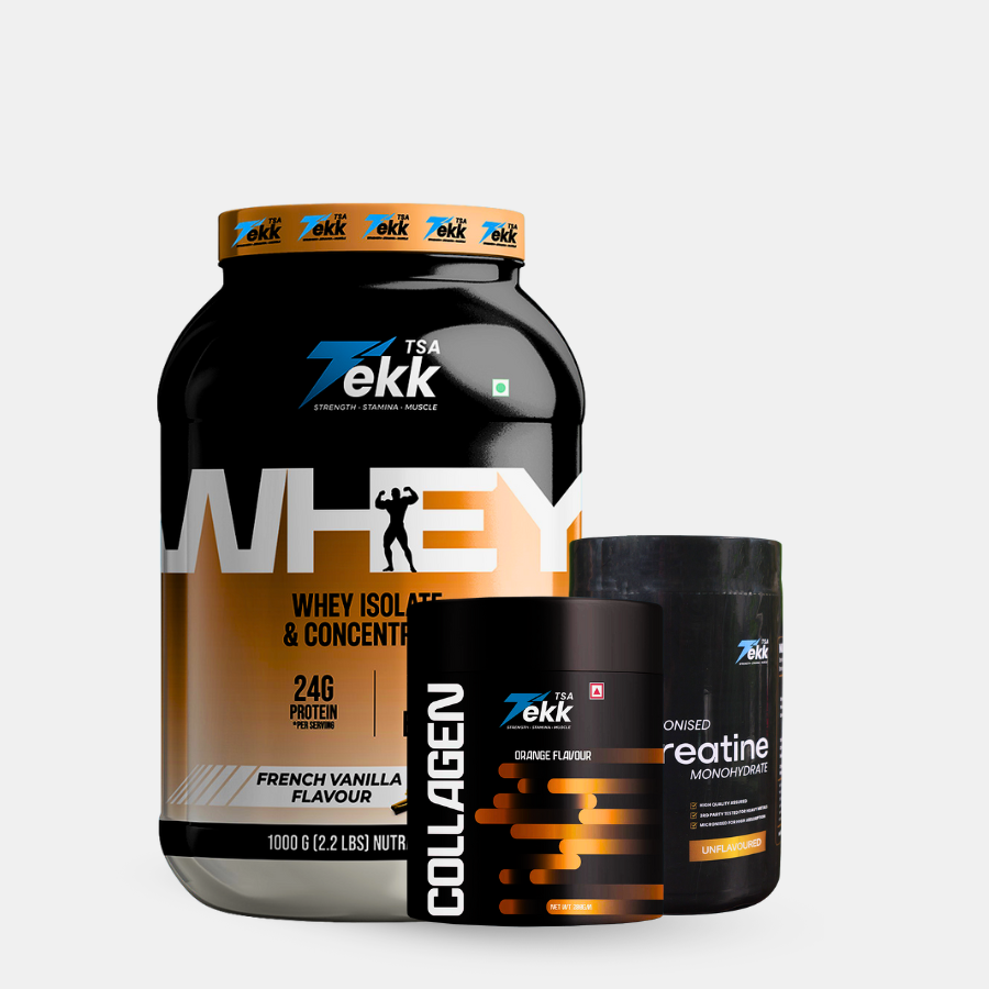 Reset Complete Stack -  TSA Tekk Whey Vanilla + Creatine + Collagen