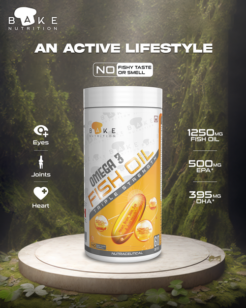 Bake Nutrition Omega-3 Fish Oil