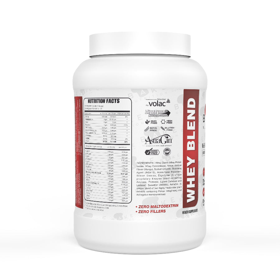 Bake Nutrition Whey Protein Blend 2lbs