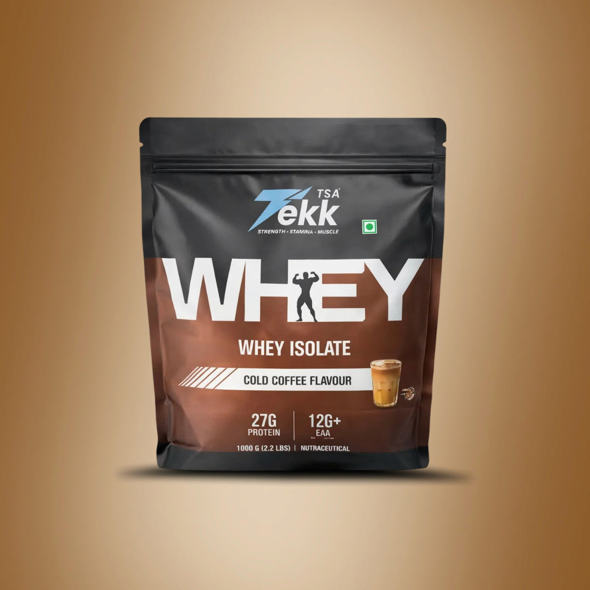 TSA Tekk Cold Coffee Whey Protein Isolate (1kg)