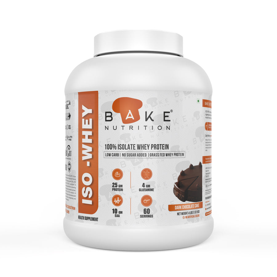 Bake Nutrition Whey Protein Isolate 4lbs