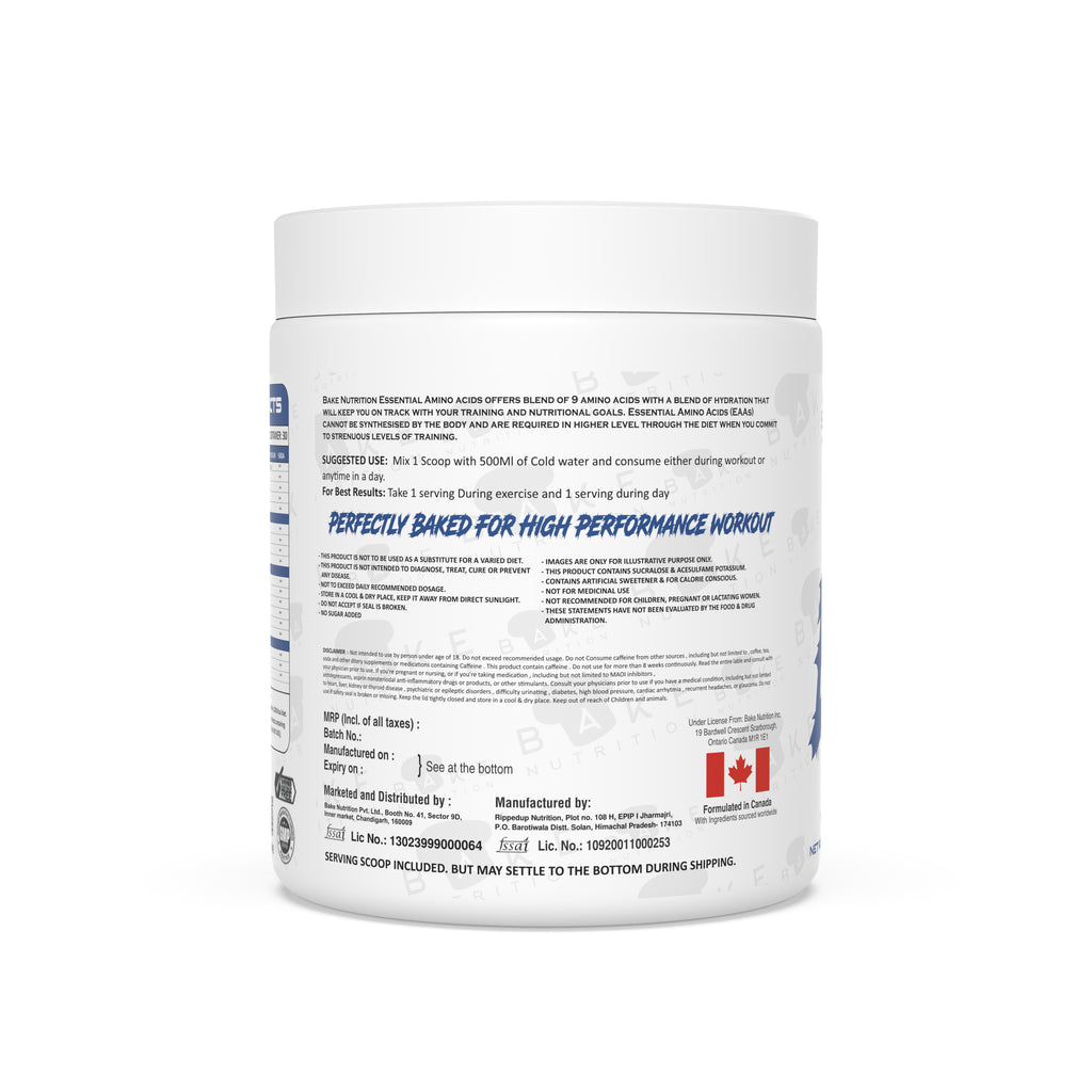 Bake Nutrition EAA & Hydration