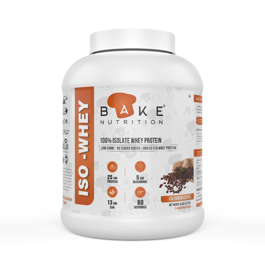 Bake Nutrition Whey Protein Isolate 4lbs