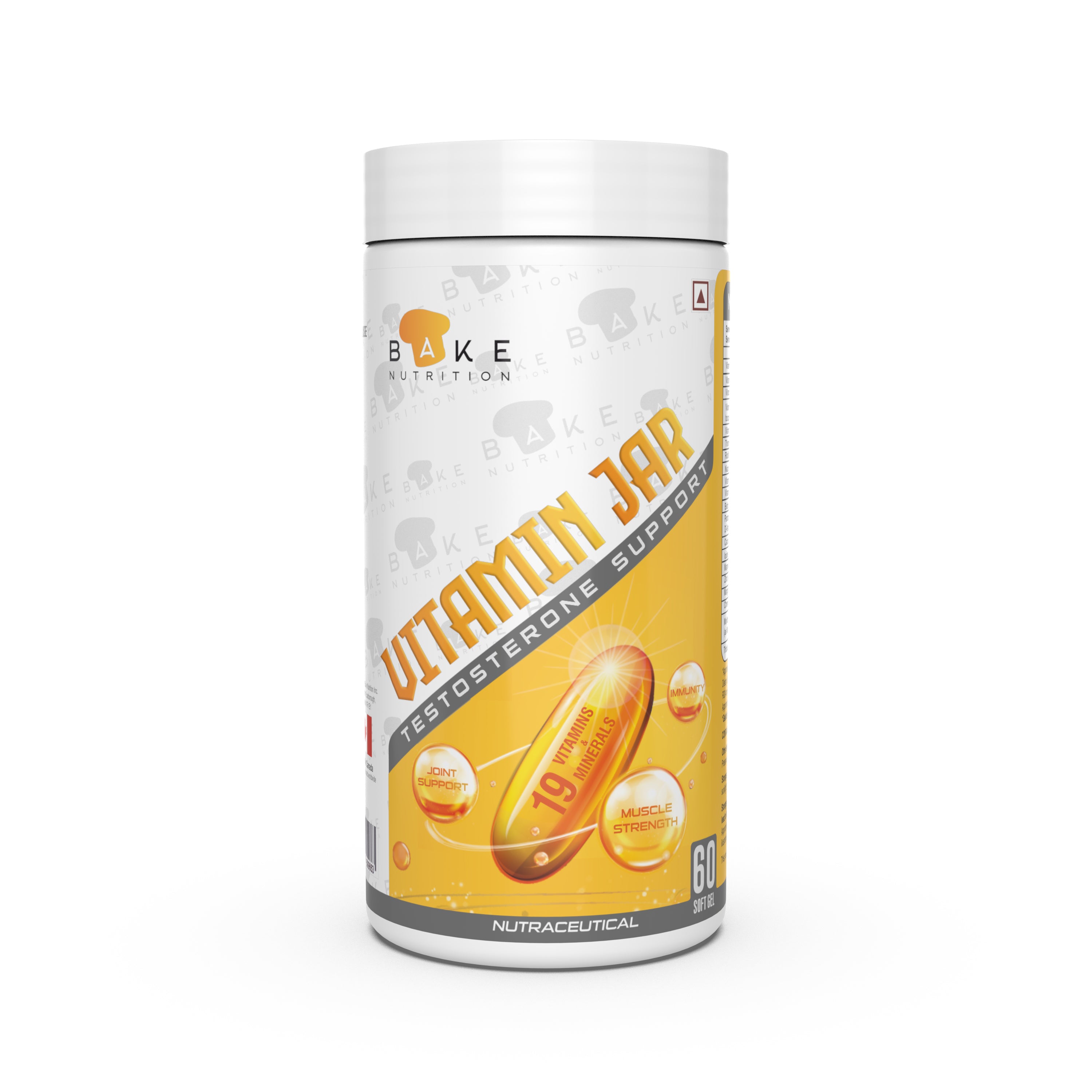 Bake Nutrition Vitamin Jar