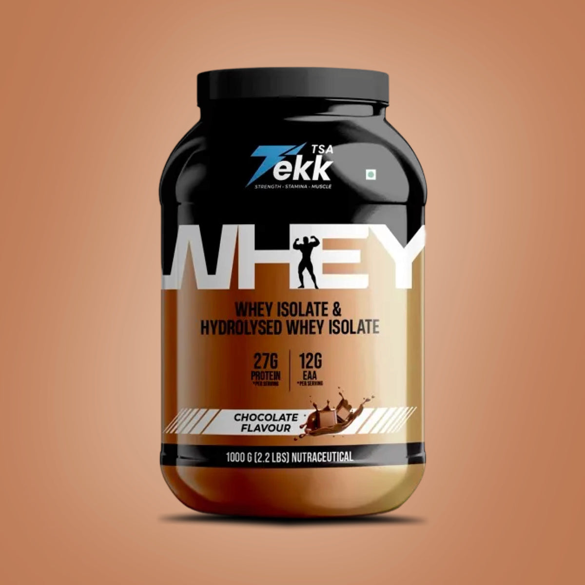 TSA Tekk Chocolate Whey Protein Isolate (1kg)