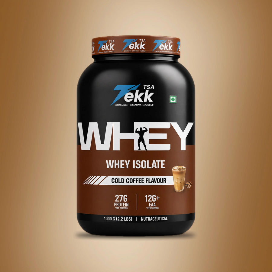 TSA Tekk Cold Coffee Whey Protein Isolate (1kg)