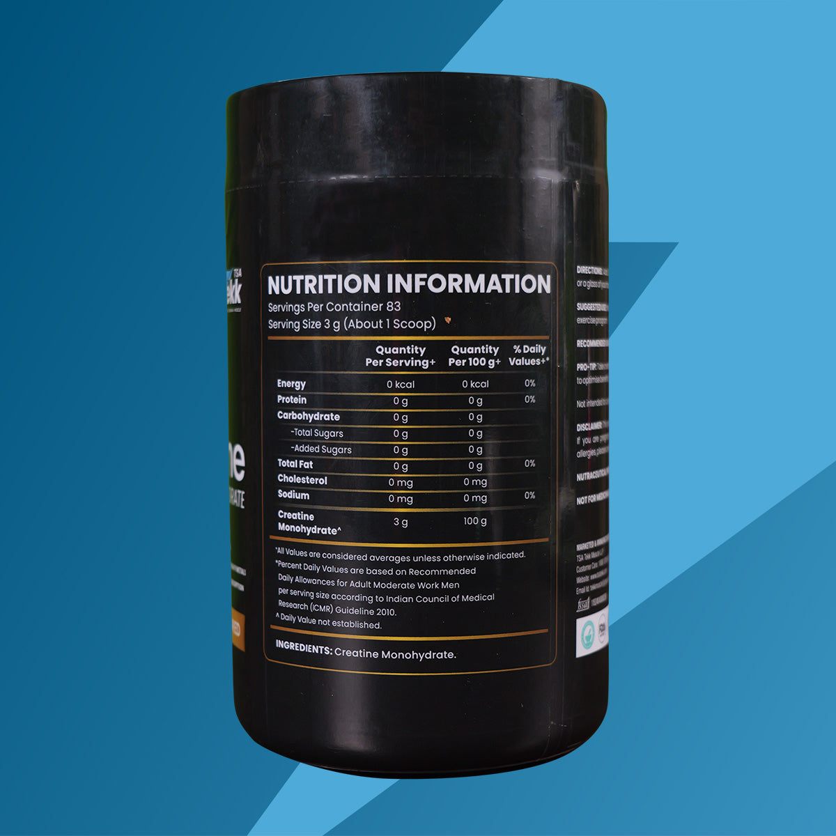 TSA Tekk Micronized Creatine Monohydrate