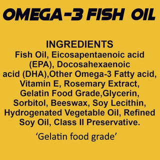 Ripped Up Omega-3 Triple Strength 60 Softgels – product image 3