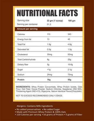 Ripped Up Protein Oats 500g – product image 5