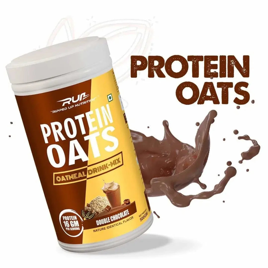 Ripped Up Protein Oats 500g – product packaging