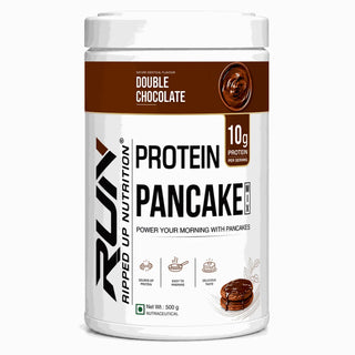 Ripped Up Protein Pancake Mix 500g Double Chocolate – product packaging