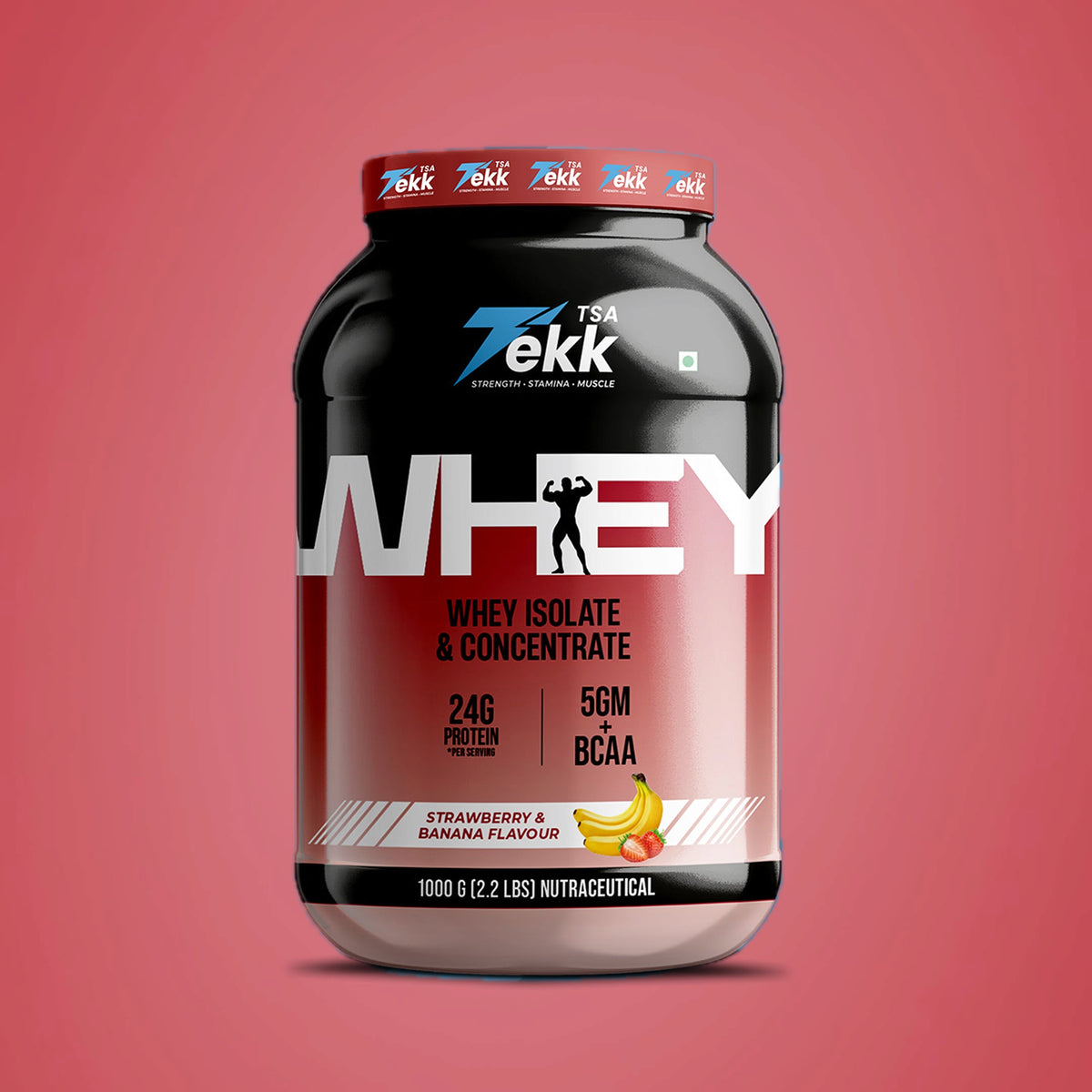 TSA Tekk Strawberry Banana Whey Protein (1kg)