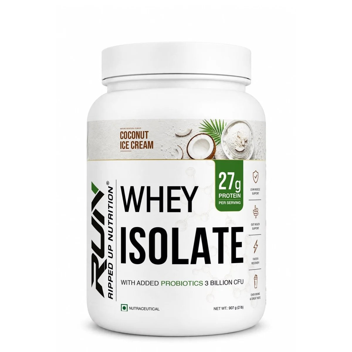 Ripped Up Whey Protein Isolate 907g – product image 2