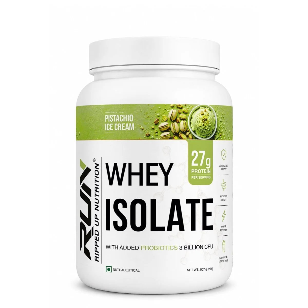 Ripped Up Whey Protein Isolate 907g – product packaging