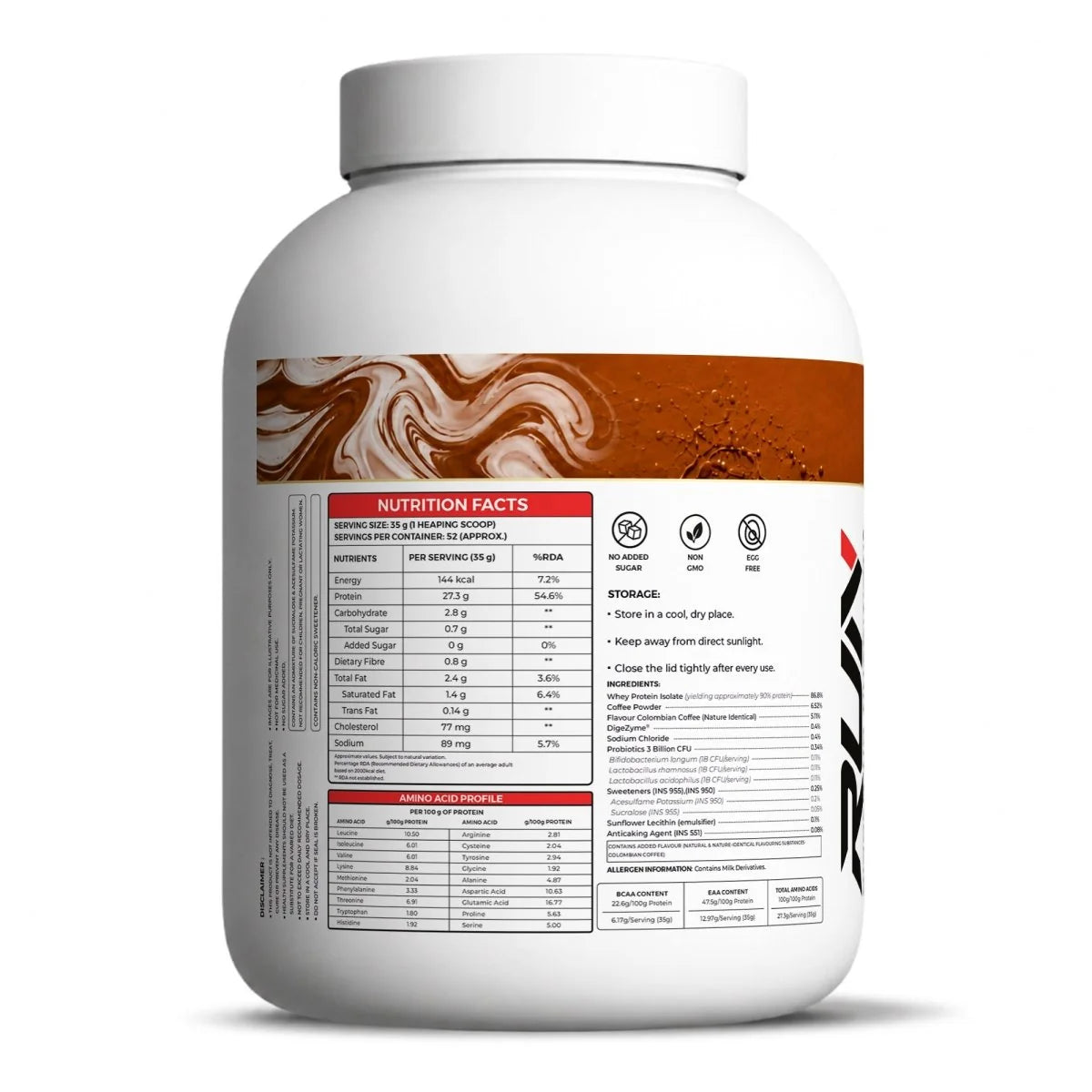 Ripped Up Whey Protein Isolate 907g – product image 5